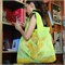 Opvouwbare tas van gerecycled PET met rits herbruikbaar 47x41 Ecozz