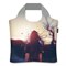 Tas van Gerecycled PET met Rits Herbruikbaar en Opvouwbaar 47x41 Ecozz
