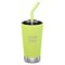 Tumbler 16 oz Juicy Pear Matte Klean Kanteen geïsoleerde rietjesbeker