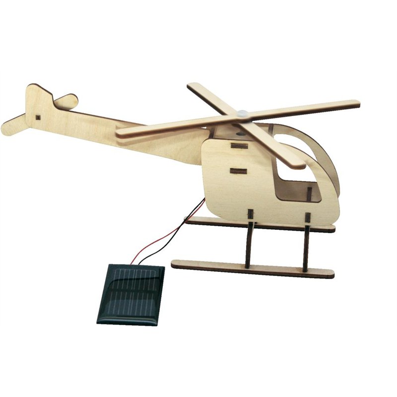 Italiaans Persona ondersteuning Bouwpakket Helikopter op Zonne-energie Solexpert educatief speelgoed