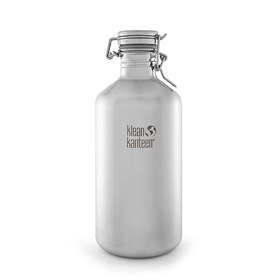 Beugelfles RVS 1900 ml Classic Growler Klean Kanteen Brushed Stainless