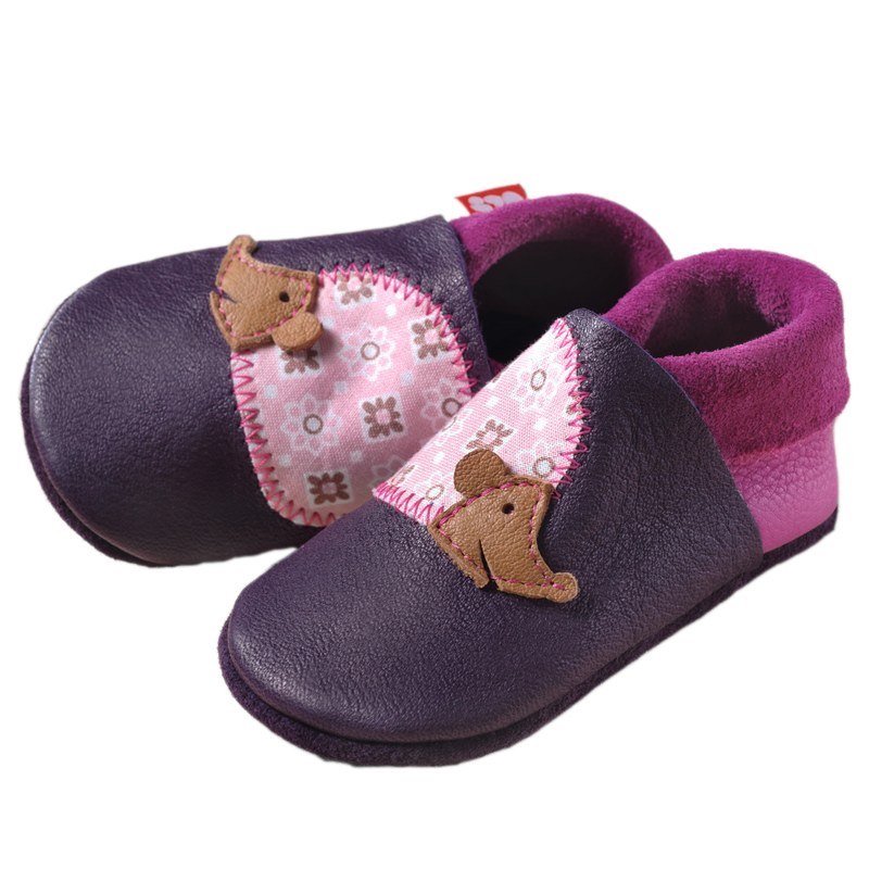 Leren sales schoentjes baby