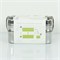 RVS broodtrommel drie in een Two Tier Rectangle 15x10x7 A Slice of Green