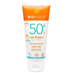 Zonnebrand Sun Milk KIDS SPF50 Nano-vrij 100 ml Biosolis