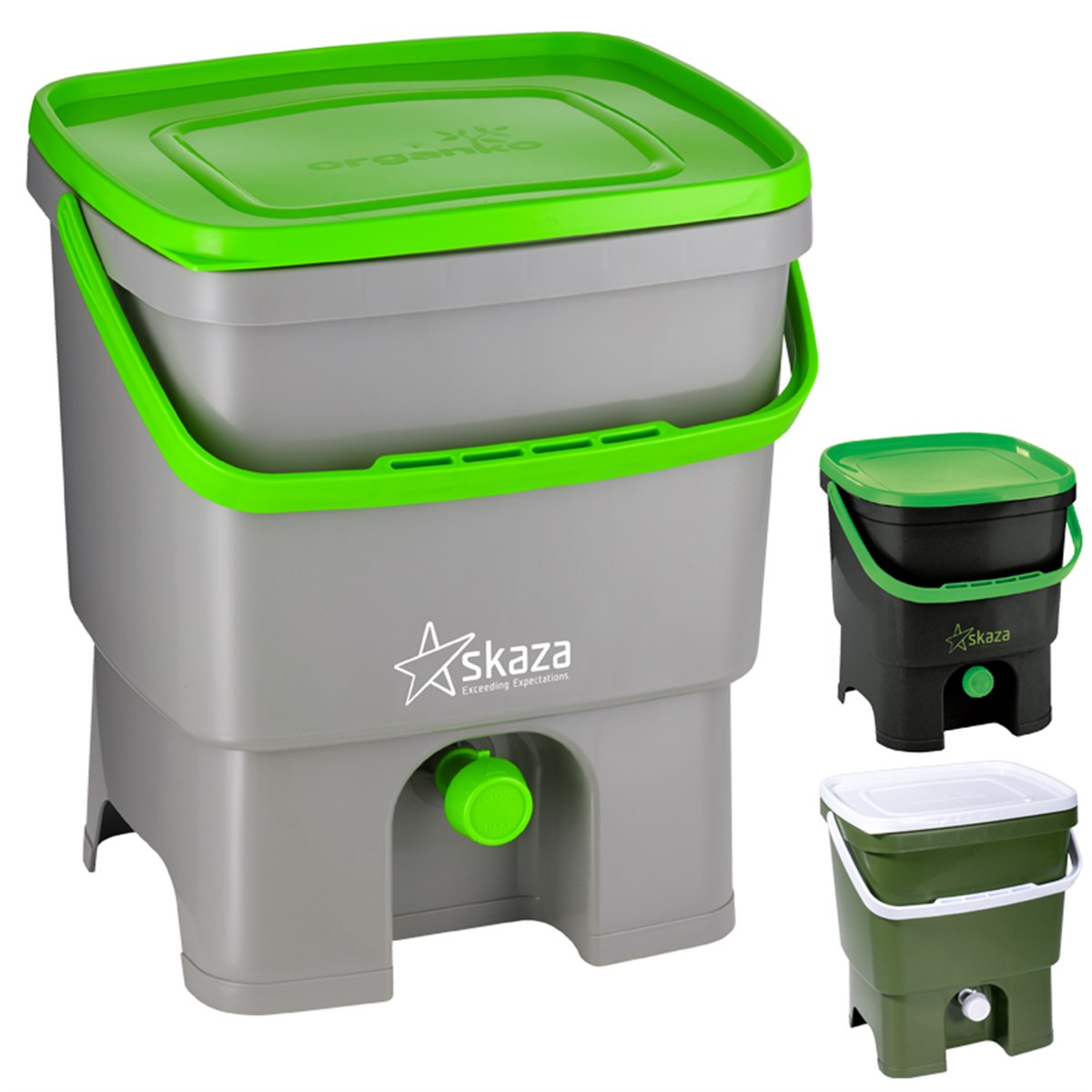 hoofd slepen Aanleg Bokashi Composteer Fermenteer Lekdichte Keukenemmer 1 recyclen GFT-afval