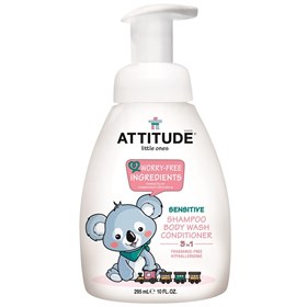 3 in 1 Shampoo geurvrij Attitude