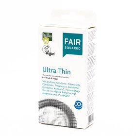 Condooms Fair Trade 10 stuks Ultra Thin Fair Squared