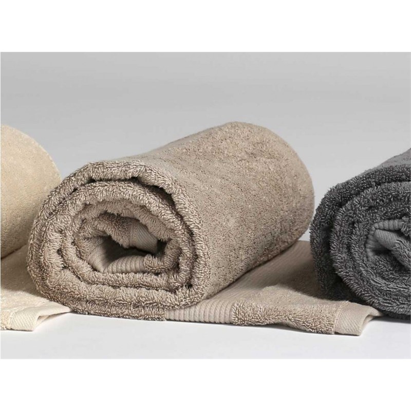 vidaXL - Douchehanddoeken - 10 - st - 70x140 - cm - 360 - g/m² - 100% - katoen - crème