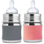 Babyfles RVS zonder Plastic Meegroeiend 150 ml Pura