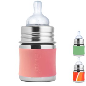 Babyfles RVS zonder Plastic Meegroeiend 150 ml Pura