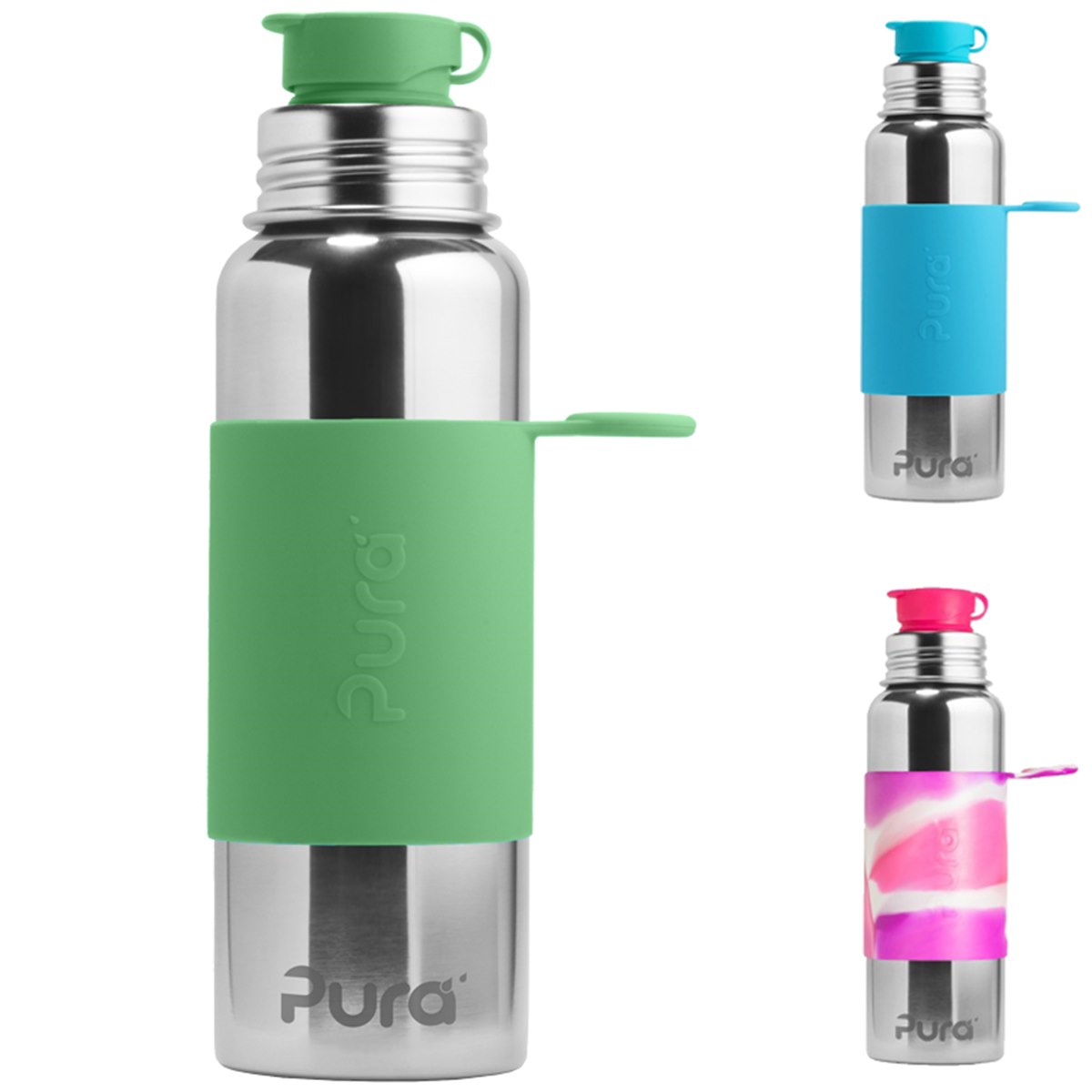 Hick Spin Pat Bidon RVS zonder Plastic 850 ml Pura | GreenJump.nl