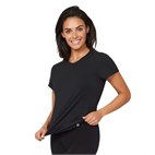 Dames t-shirt ronde hals zachte viscose bamboe Boody