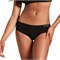 Damesslip hipster bikini bamboe - Zwart Boody