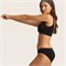 Damesslip Hipster Bikini Bamboe - Zwart Boody