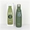 Lekdichte RVS thermosfles met RVS dop 500ml Qwetch