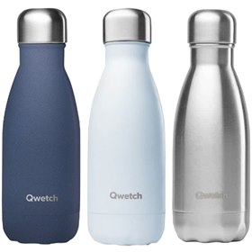 Thermosfles met RVS Dop Lekdicht 260 ml Qwetch