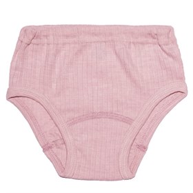 Roze onderbroek biologische wol, biokatoen en zijde Cosilana