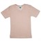 Roze t-shirt korte mouw biologische wol, biokatoen en zijde Cosilana