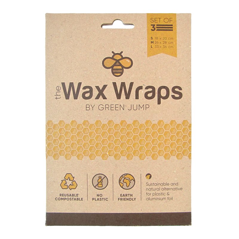 Excentriek van nu af aan tv station The Wax Wraps Herbruikbare Verpakking vervangt plastic en alu folie
