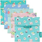 Snack'n'Go Wonderful herbruikbaar zakje 18 x 18 cm Roll'Eat