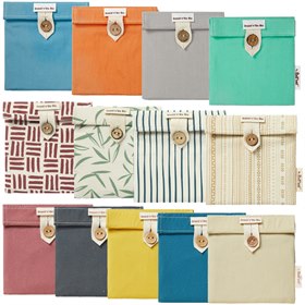 Snack'n'Go Bio Herbruikbaar Zakje 18 x 18 cm Roll'Eat