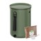 Ronde Bokashi composteer fermenteer lekdichte keukenemmer 9L 1 compact en efficient Bokashi