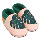 Leren kinderslofjes Mona the monstera Orangenkinder