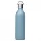 Dubbelwandige fles voor warme en koude dranken van Gerecycled RVS 1000 ml Lichtblauw Qwetch