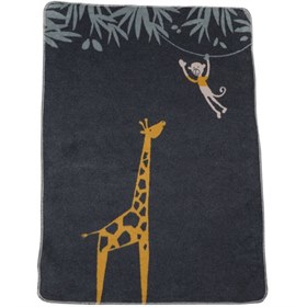 Image of Dekentje Bio Katoen Giraffe 75 x 100