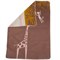 Velours Dekentje Bio Katoen Giraffe 75 x 100 David Fussenegger