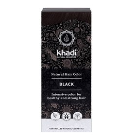 Natuurlijke Haarverf met Henna Black Khadi