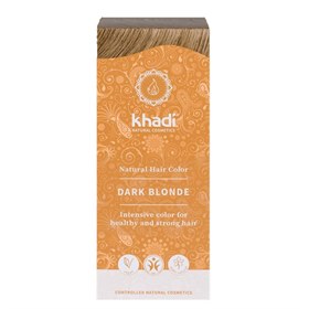 Natuurlijke Haarverf met Henna Dark Blonde Khadi