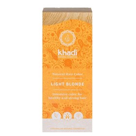 Natuurlijke Haarverf met Henna Light Blonde Khadi