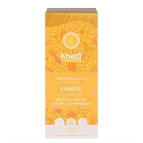 Natuurlijke Haarverf met Henna Sunrise Khadi