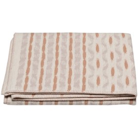 Katoenen Vloerkleed 140 x 200 cm Bruin en Beige HISARLI