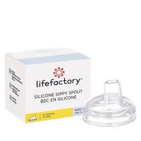 Sippy Drinktuit Lifefactory RVS Fles Brede Hals Lifefactory