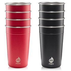 RVS Beker Party Cups Set van Vier 473 ml Mizu