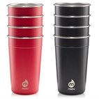 RVS Beker Party Cups Set van Vier 473 ml Mizu