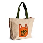Gerecyclede tas voor boodschappen No More Plastic No More Plastic