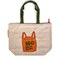 Sterke Shopper No More Plastic Gerecycled Materiaal 
