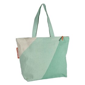 Image of Sterke Shopper Gerecycled Materiaal 54x40x18 - Soft Mint