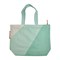 Sterke Shopper Gerecycled Materiaal 54x40x18 Soft Mint NoMorePlastic