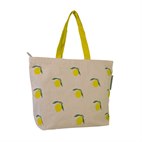 Sterke Shopper Gerecycled Materiaal met Rits 54x40x18 NoMorePlastic