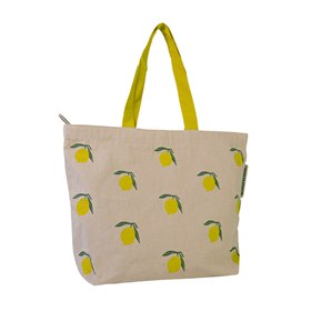 Sterke Shopper Gerecycled Materiaal met Rits 54x40x18 NoMorePlastic