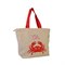 Sterke Shopper Gerecycled Materiaal met Rits 54x40x18 NoMorePlastic