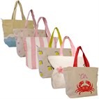 Sterke Shopper Gerecycled Materiaal met Rits 54x40x18 NoMorePlastic