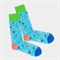 Sokken biokatoenmix Cyan Cycle Dilly Socks