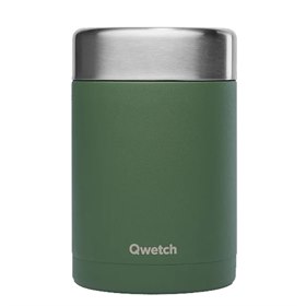 Food Jar Thermos Lekdicht 600 ml Khaki Qwetch