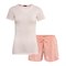 Pyjama voor in de zomer voor vrouwen Biologisch-Katoen-Strawberry-Cream