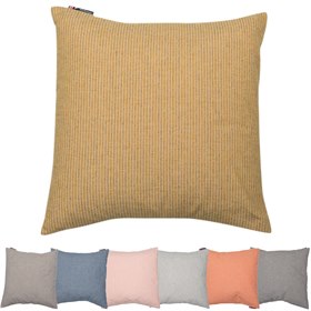Kussenhoes Set van Twee van Gerecycled Katoen Krijtstreep 40 x 40 cm David Fussenegger